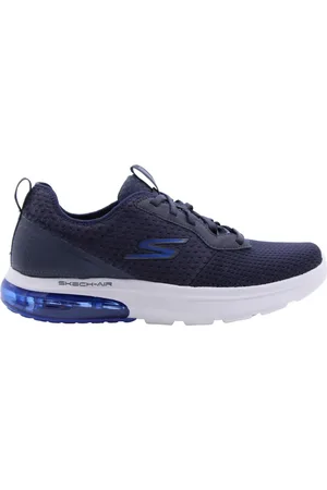Skechers Heren, Schoenen, Blauw, Maat: 41 EU Synthetisch