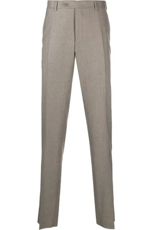 CANALI Heren, Broeken, , Maat: 3XL Wol