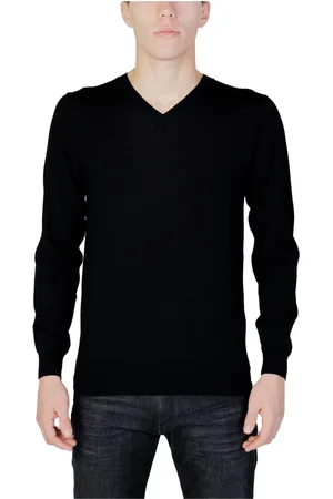 Liu Jo Heren, Truien, Zwart, Maat: 3XL Wol