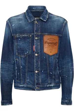 Dsquared2 Heren, Jassen, Blauw, Maat: L Denim
