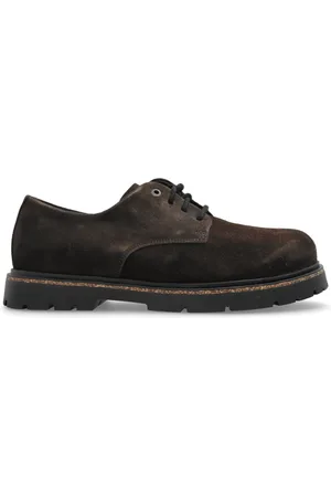Birkenstock Heren, Schoenen, Bruin, Maat: 45 EU Suède