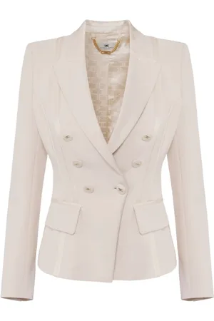Elisabetta Franchi Dames, Jassen, , Maat: XL Satijn