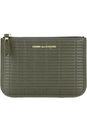 Comme des Garçons Unisex, Accessoires, Groen, Maat: ONE Size Leer