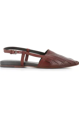 Pantanetti Dames, Schoenen, Bruin, Maat: 38 1/2 EU Leer