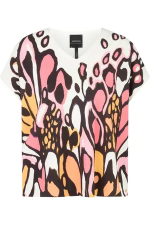 Marc Cain Dames, Blouses & Shirts, Veelkleurig, Maat: L