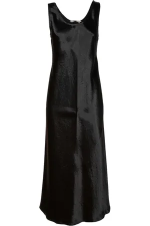 Max Mara Dames, Jurken, Zwart, Maat: M Satijn