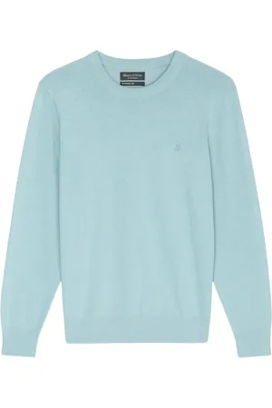 Marc O’ Polo Heren, Truien, Blauw, Maat: XL Katoen