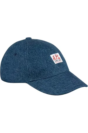 A.P.C. Unisex, Accessoires, Blauw, Maat: 58 CM Katoen