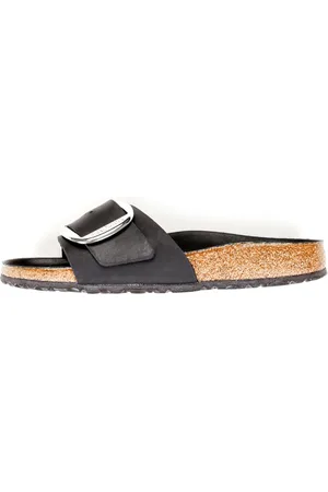 Birkenstock Dames, Schoenen, Zwart, Maat: 37 EU Leer