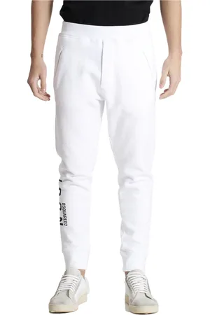 Dsquared2 Heren, Broeken, Wit, Maat: XL Katoen
