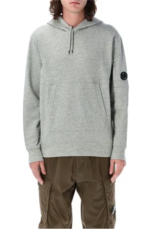 C.P. Company Heren, Sweatshirts & Hoodies, Grijs, Maat: XL Fleece