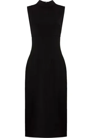 Roberto Cavalli Dames, Jurken, Zwart, Maat: L Leer