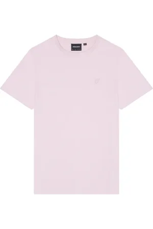Lyle & Scott Heren, Tops, Roze, Maat: L Katoen