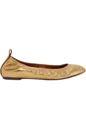 Lanvin Dames, Schoenen, Geel, Maat: 41 EU Leer