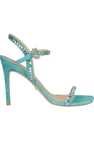 Stuart Weitzman Dames, Schoenen, Groen, Maat: 38 1/2 EU Suède