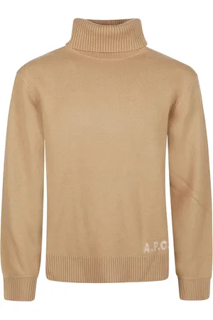 A.P.C. Heren, Truien, Bruin, Maat: M Wol