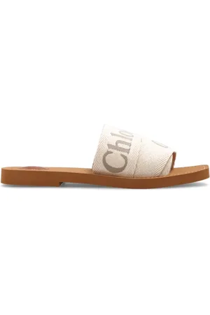 Chloé Dames, Schoenen, , Maat: 35 EU Linnen