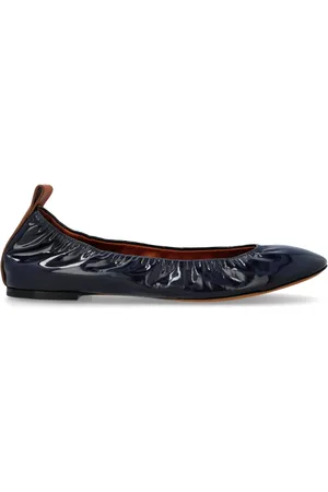 Lanvin Dames, Schoenen, Blauw, Maat: 37 EU Leer