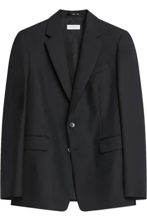 DRIES VAN NOTEN Heren, Jassen, Zwart, Maat: L Wol
