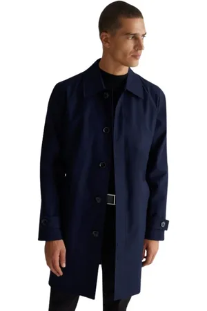 Liu Jo Heren, Mantels, Blauw, Maat: 2XL Viscose