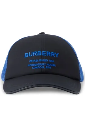Burberry Heren, Accessoires, Blauw, Maat: S Katoen