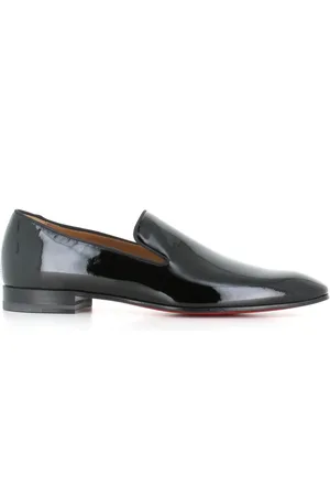 Christian Louboutin Heren, Schoenen, Zwart, Maat: 43 1/2 EU Leer