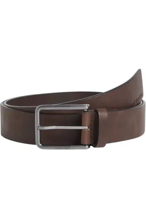 Calvin Klein Heren, Accessoires, Bruin, Maat: 125 CM Leer
