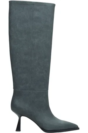 Estro Dames, Schoenen, Grijs, Maat: 39 EU Leer