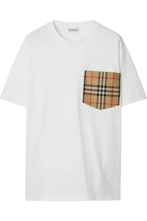Burberry Dames, Tops, Wit, Maat: M Katoen