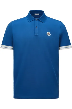 Moncler Heren, Tops, Blauw, Maat: XL Katoen