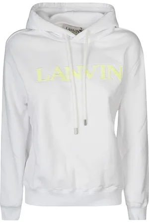 Lanvin Dames, Sweatshirts & Hoodies, Wit, Maat: M Katoen