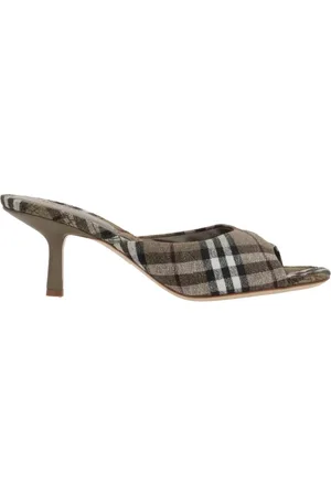 Burberry Dames, Schoenen, Grijs, Maat: 36 EU Linnen
