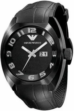 Emporio Armani Heren, Accessoires, Zwart, Maat: ONE Size
