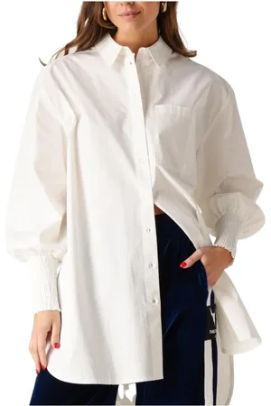 Alix the label Dames, Blouses & Shirts, Wit, Maat: M