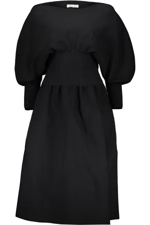 Bottega Veneta Dames, Jurken, Zwart, Maat: XS Viscose