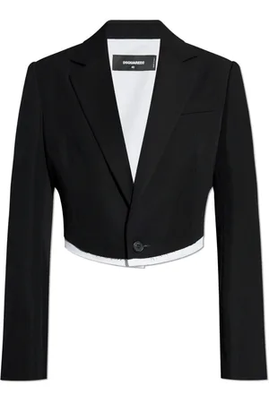 Dsquared2 Dames, Jassen, Zwart, Maat: XS Wol