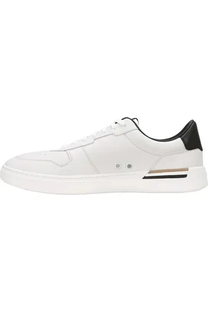 HUGO BOSS Heren, Schoenen, Wit, Maat: 44 EU Leer
