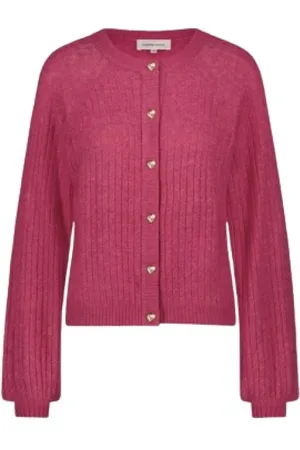Fabienne Chapot Dames, Truien, Roze, Maat: XS Katoen