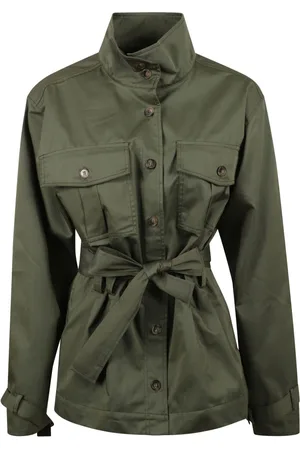 A.P.C. Dames, Mantels, Groen, Maat: XS Katoen