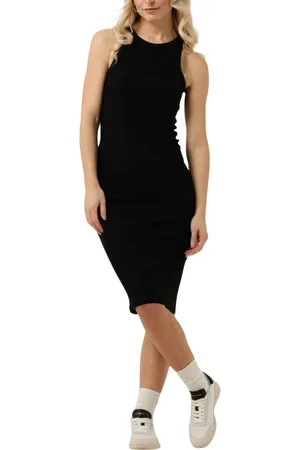 Modstrom Dames, Jurken, Zwart, Maat: L