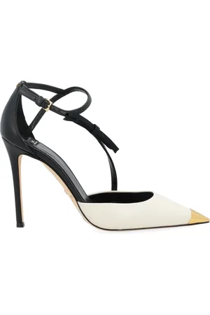Elisabetta Franchi Dames, Schoenen, Zwart, Maat: 36 1/2 EU Leer