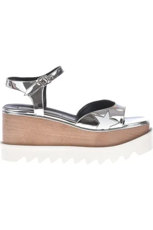 Stella McCartney Dames, Schoenen, Grijs, Maat: 35 EU