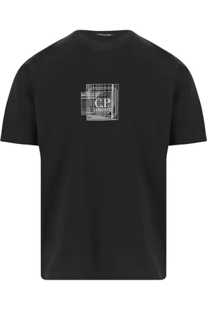 C.P. Company Heren, Tops, Zwart, Maat: XL Katoen