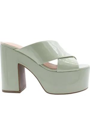 Guess Dames, Schoenen, Groen, Maat: 39 EU Leer