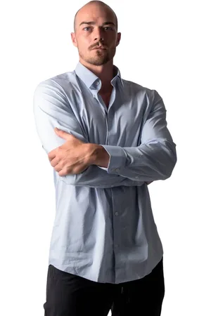 Drykorn Heren, Overhemden, Blauw, Maat: 5XL Katoen