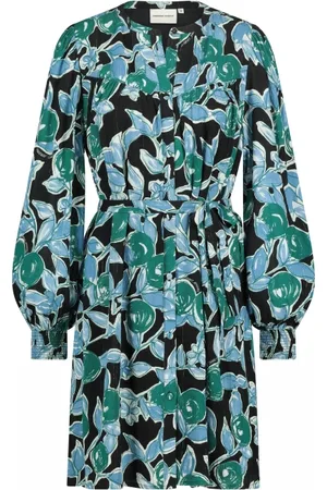 Fabienne Chapot Dames, Jurken, Groen, Maat: L Viscose