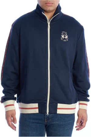 La Martina Heren, Sweatshirts & Hoodies, Blauw, Maat: S Acryl