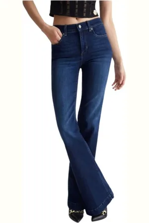 Liu Jo Dames, Jeans, Blauw, Maat: W25 Katoen