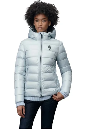 Blauer Dames, Jassen, Blauw, Maat: XS Leer