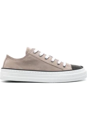 Brunello Cucinelli Dames, Schoenen, Bruin, Maat: 36 EU Suède